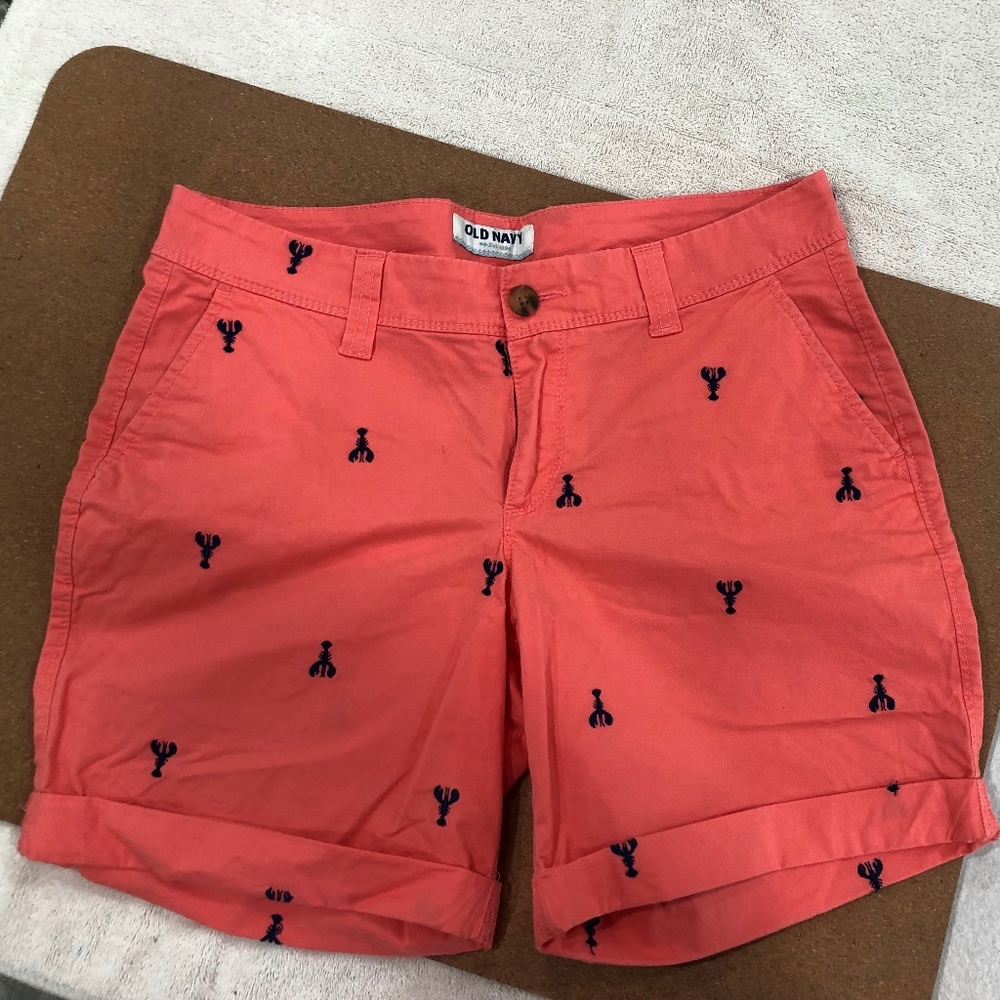 Lobster Shorts 6 Old Navy